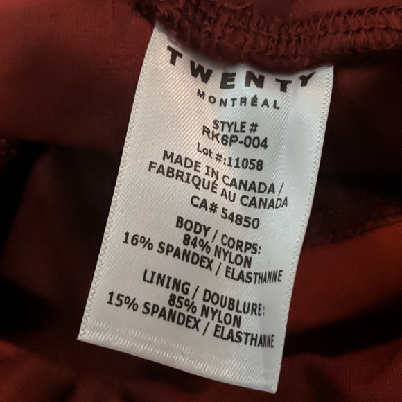 TWENTY MONTREAL • CARBON38 Flames 3DHigh Waist Legging NWT - Picture 11 of 11